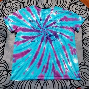 Dead & Co Bob Weir Spring Tour Lot Tie Dye T-Shirt Womens M